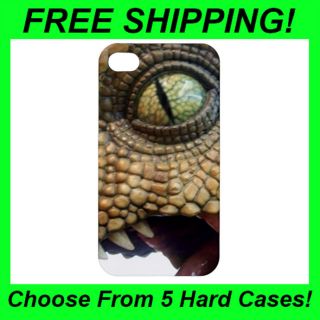 Raptor Eye / Dinosaur Design   Apple iPod, iPhone 3 & 4 Hard Cases 