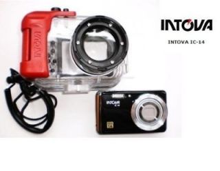 Intova IC14 14MP Digital Underwater Camera with 180 Waterproof 
