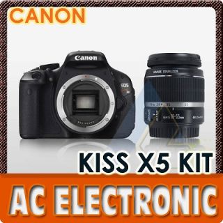 Canon EOS Kiss X5 600D T3i Camera+18 55mm IS II Lens Kit+4Gifts+1 Year 