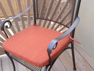 OUTDOOR PATIO DINING FURNITURE CHAIR SEAT CUSHION