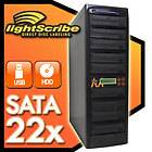 Lightscribe 22X CD DVD Duplicator+SmartUSB+500GB Drive Labeler 