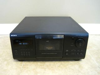 Sony CDP CX255 Compact Disc Player 200 CD Mega Changer *Very Good 