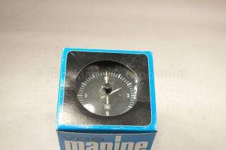 VDO Blue Line Marine Quartz Clock 12V PN#371 002