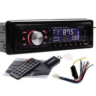    with USB SD card slot AUX input FM Radio remote+ card reader USA