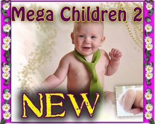 MC2 Mega Children Photo Digital backgrounds Template Frames Calendars 