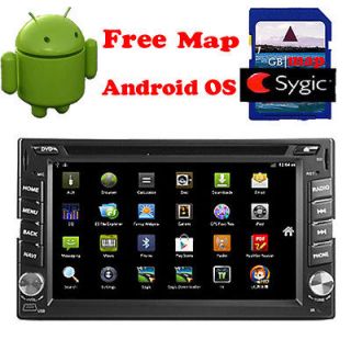 Din Car Stereo GPS Sat Navigation Cpu 1G The Fastest Pure Android 3G 