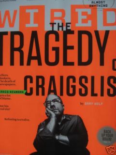 THE TRAGEDY OF CRAIGS LIST 9/09 WIRED Magazine