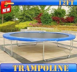 NEW 12 Trampoline With Safety Frame Pad US Seller in Silicon Valley 