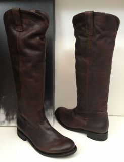 DV by Dolce Vita Lujan tall shafted brown leather boots NEW