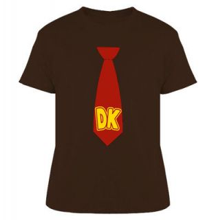 Donkey Kong Tie Video Game Retro 80s T Shirt