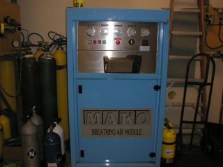 Mako Breathable Air Compressor  Scuba Fire Departments