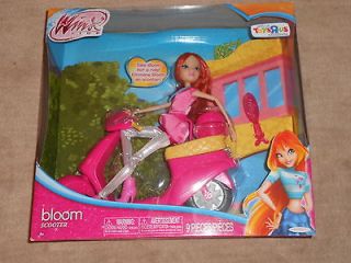 NEW, NICKELODEON WINX CLUB BLOOM DOLL AND SCOOTER