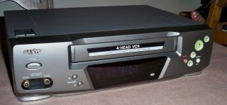 Sanyo VWM 380 4 Head VHS VCR Video Cassette Recorder Player