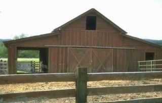 201 BARN HORSE CABIN HOME SHED TRUSS BUILDING PLANS 32S