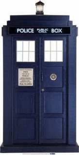 DOCTOR WHO THE TARDIS (2/3 LIFESIZE) CARDBOARD CUTOUT