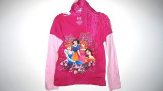 Disney Princess Shirt Scarf Cinderella Snow White 5 6