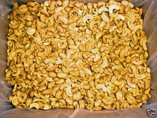 Cashew Halves & Pieces 1 Pound Bulk Peanuts Made With Pure Sea Salt