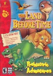 Land Before Time Prehistoric Adventure WIN/MAC Preschool Learning