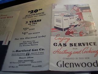Glenwood Gas Stove Brochure 1939?