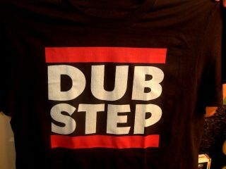 DUBSTEP RUN DMC Electronic Music DJ Skrillex T Shirt ECO FRIENDLY 