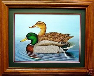   Duck Decoy/Wildlife Art/Sporting Art/Lodge Decor/Ducks Unlimited/Print