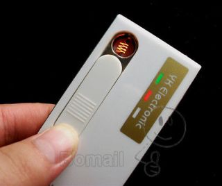   USB Rechargeable Flameless Cigarette Cigar Lighter Smoke lighter