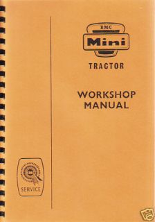 BMC 1.5 engine workshop manual Leyland van boat tractor   How to