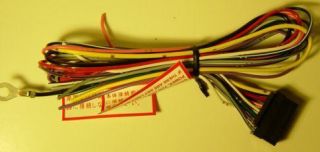 ECLIPSE Car stereo CD player Wire Harness for CD1000