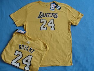   Lakers #24 Kobe Bryant Distressed Vintage Tee T Shirt Jersey Sizes M23