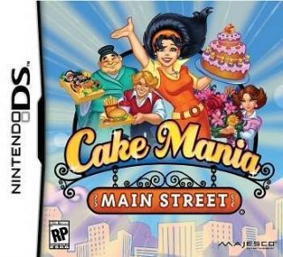 Cake Mania Main Street cooking sim diner DS/Lite/DSi/XL​/3DS NEW