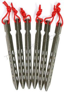VARGO ASCENT 6.25 Titanium Stakes for Tent Tarp Camping Backpacking 6 