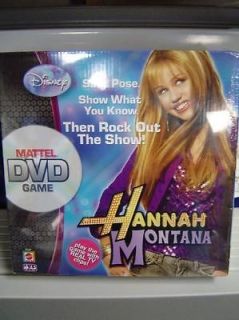 Hannah Montana DVD Game  NEW ~ FACTORY SEALED BOX