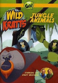 WILD KRATTS   JUNGLE ANIMALS NEW DVD