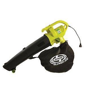 New Sun Joe SBJ604E 3 In 1 Electric Blower/Vacuum/​Leaf Shredder 