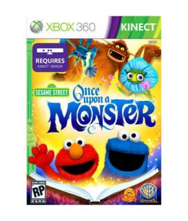 SESAME STREET ONCE UPON A MONSTER Video Game for MICROSOFT XBOX 360 