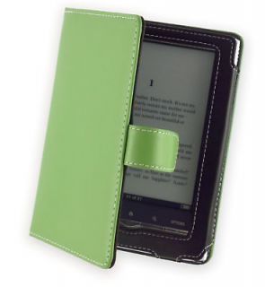 Cover Up Sony PRS 350 Pocket Edition Green Leather Case