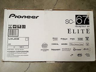 PIONEER ELITE SC 67 SC67 9.2 THX Ultra 2 140WX9 Multi Zone Receiver 