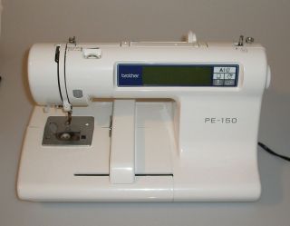 BROTHER PE 150 PERSONAL EMBROIDERY MACHINE PE 150