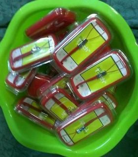Lot 22 red mytouch 3g cell phone skins good for resale