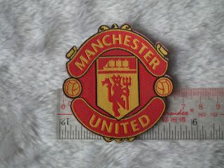 kiTki Manchester United MU soccer iron on embroidered patch emblem 