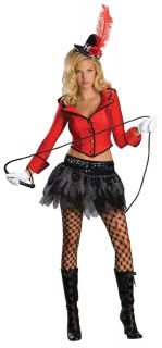 Womens Small Ring Master Sexy Costume   Circus Costumes