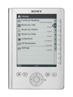Sony Reader Pocket Edition PRS300SC/EPL 512MB, 5in   Silver