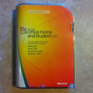   Office Home and Student 2007 WORD EXCEL POWER POINT ONENOTE Check Pics