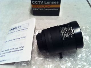 PENTAX CCTV C70316 1/3 3 8mm CS Mount Manual Iris Lens Surveillance 