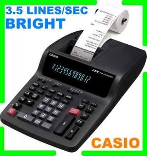 CASIO printing calculator *FULL INK* adding machine *FREE 150 ROLL*FR 