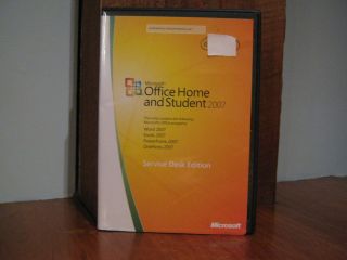 Microsoft Office Home and Student 2007 Service Desk Edition Software 