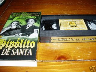 EN ESPANOL VHS Hipolito El De Santa Jose Luis Jimenez