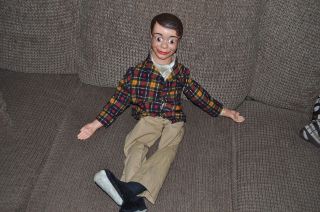 Danny O Day Ventriloquist Dummy Puppet Doll Jimmy Nelsons Vtg Toy 