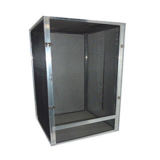 Screen Reptile Cage 20x14x14 DIY CAGES SC 1 FREE SHIPPING   ALUMINUM 