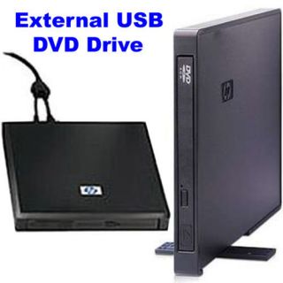 HP External Portable USB 2 CDRW Rewriter DVD Combo Drive Multibay II 